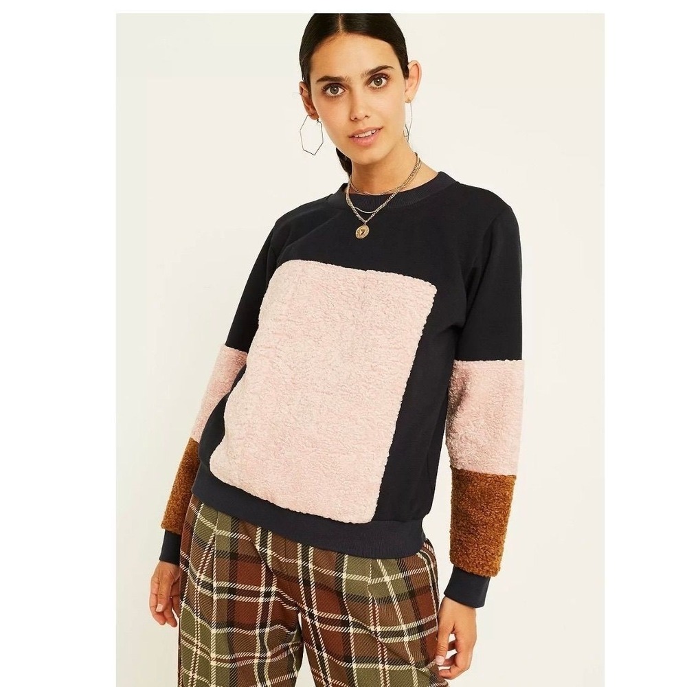 LF Markey Benjamin Sherpa Sweater Womens Size 2